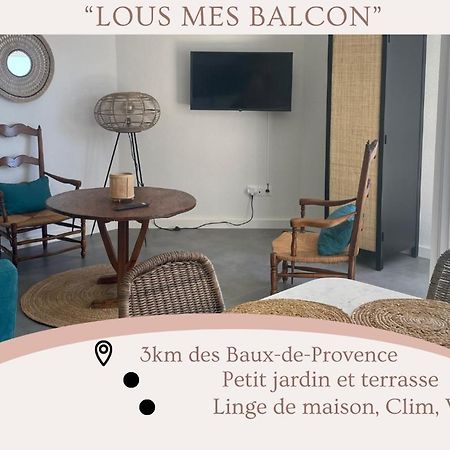 "Lou Mes" Les Baux Balcon Apartment Exterior photo